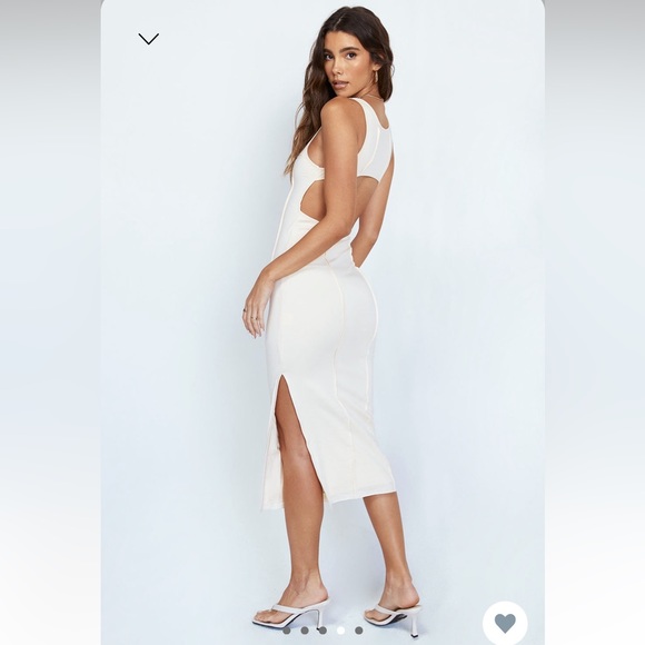 Alya Midi Dress Cream | NWT | Princess Polly - Picture 2 of 11